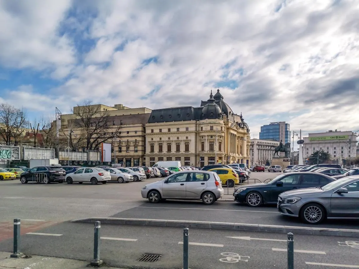 布加勒斯特Victoriei Blue公寓 罗马尼亚