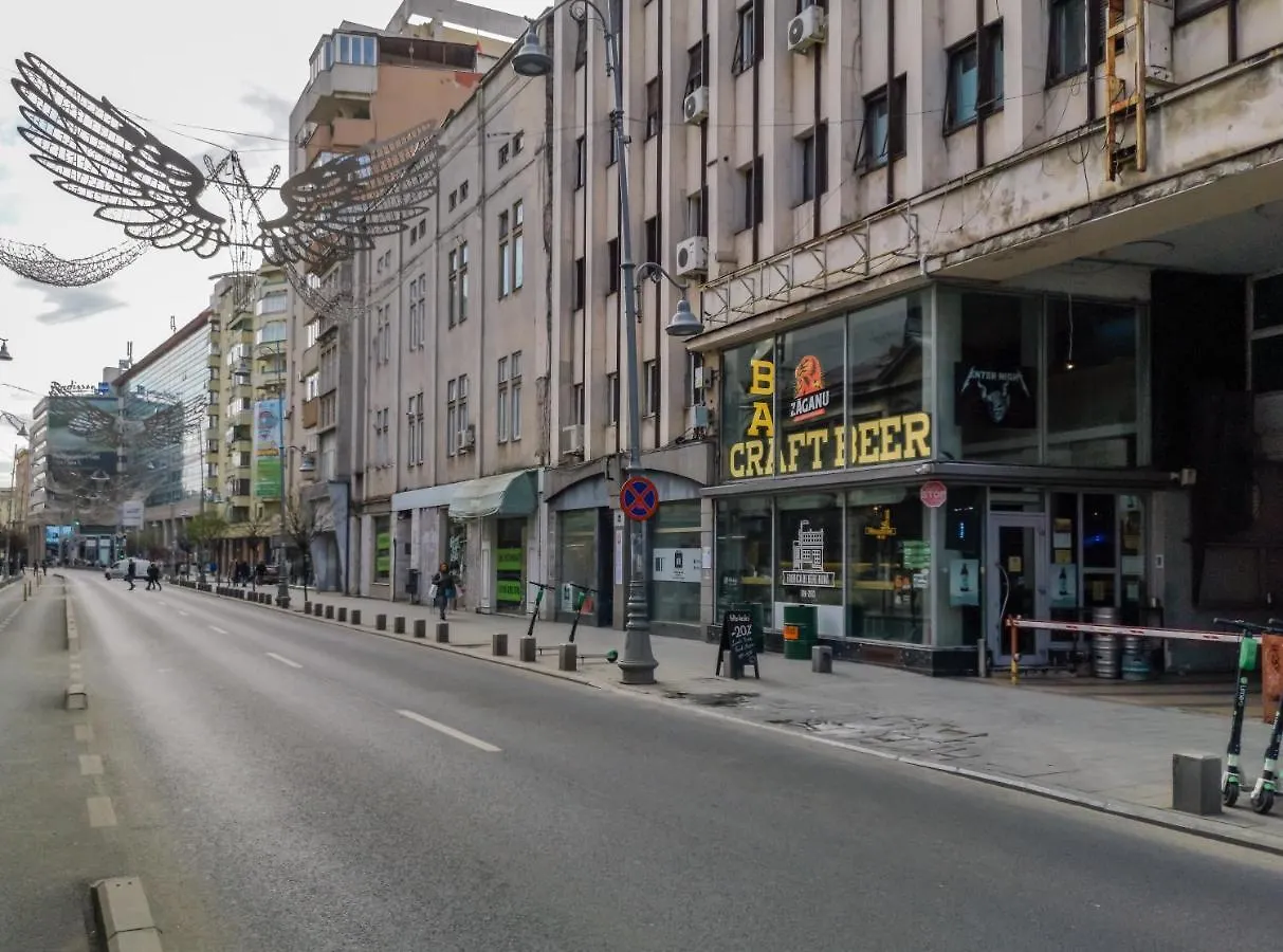 شقة بوخارست  في Victoriei Blue
